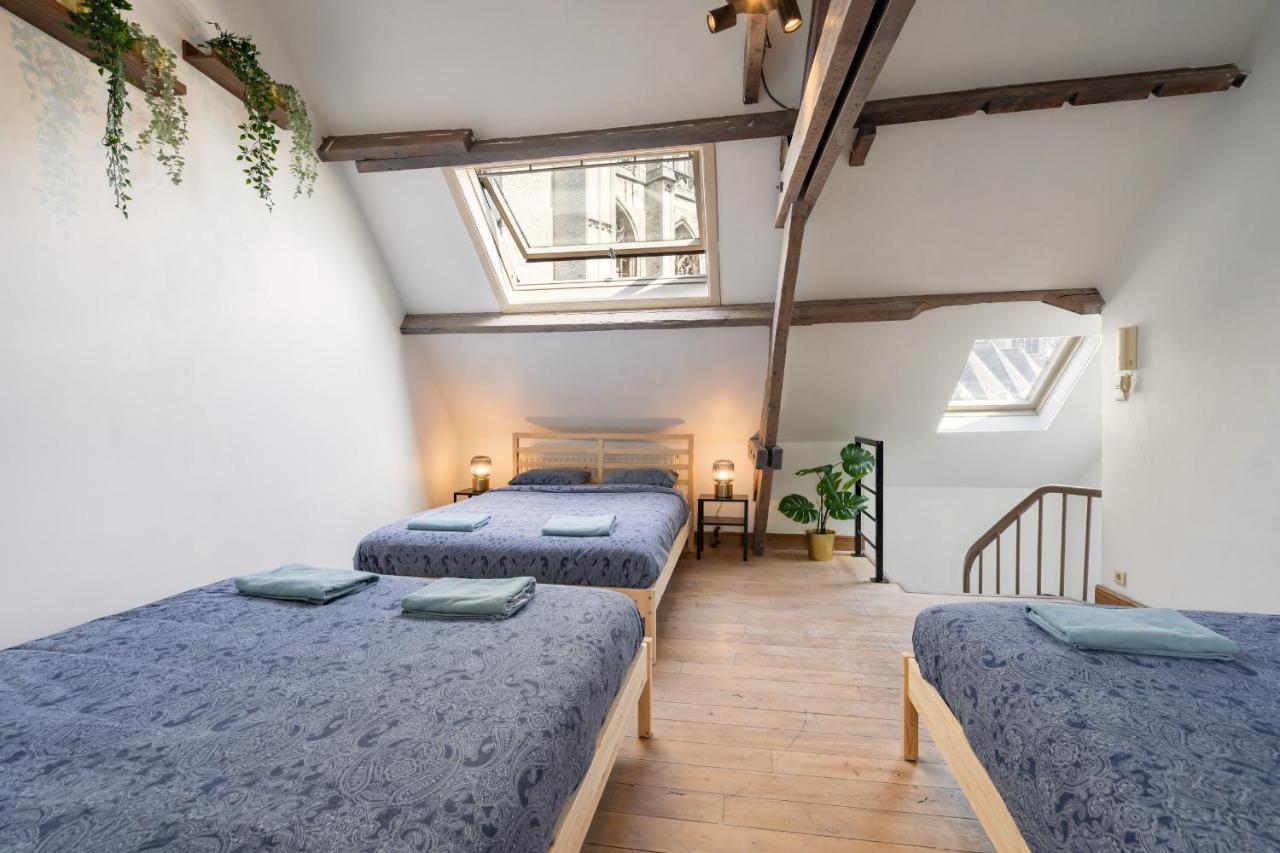 Apartament Tempel Triplex & Duplex At Historic Heart Of Antwerpia Zewnętrze zdjęcie