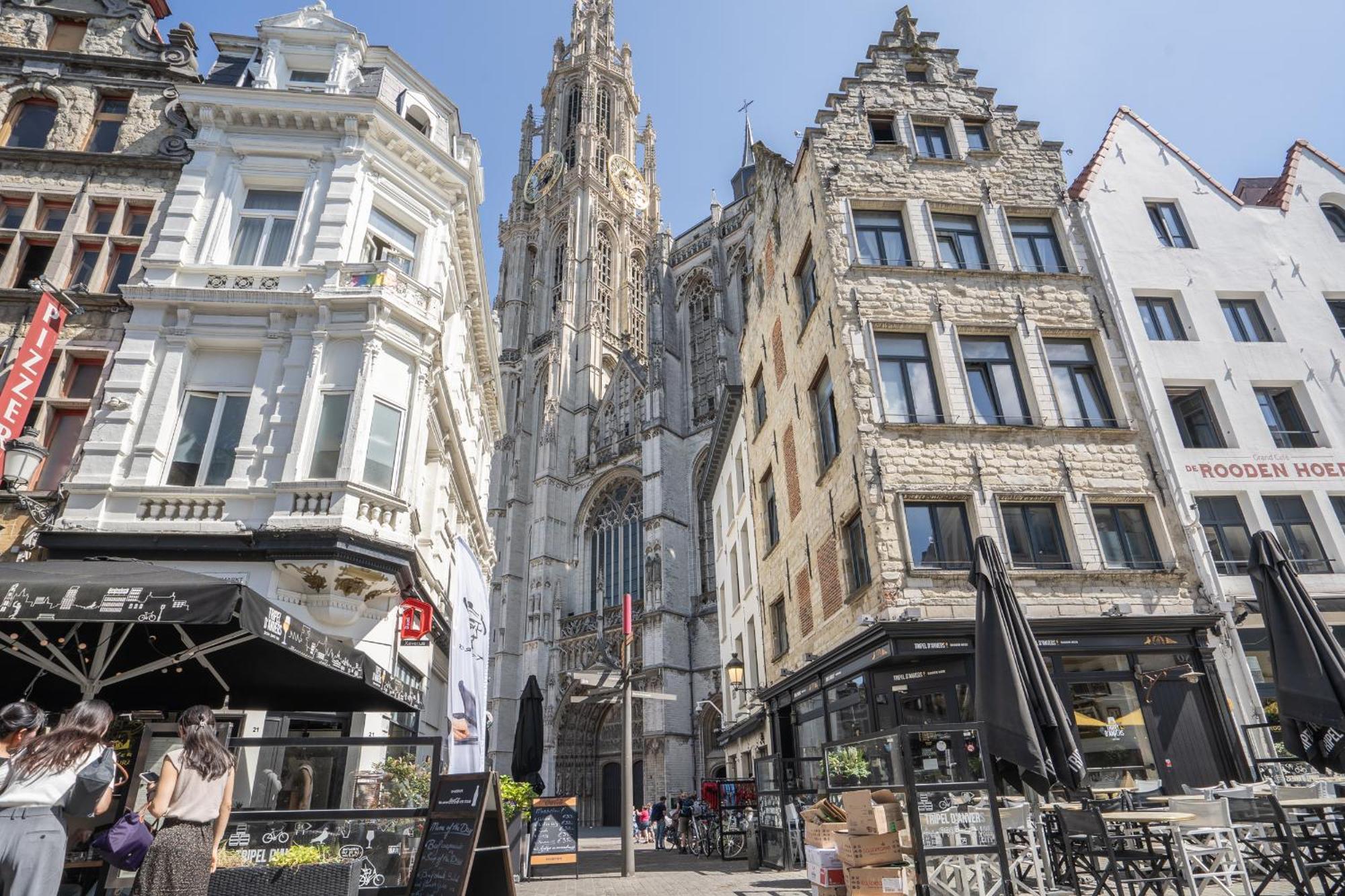 Apartament Tempel Triplex & Duplex At Historic Heart Of Antwerpia Zewnętrze zdjęcie